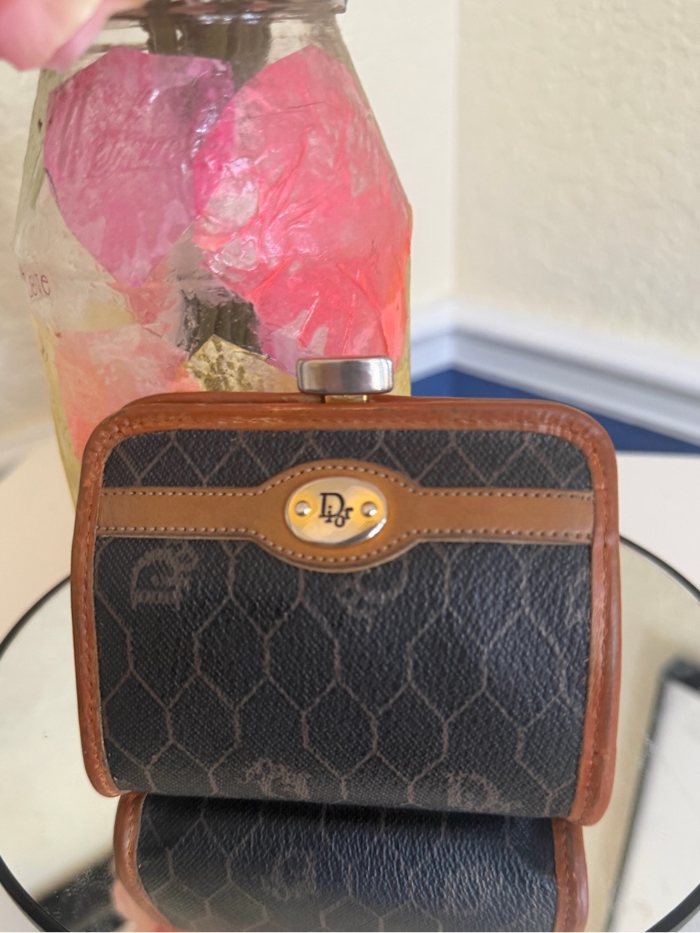 Dior | Bags | Christian Dior Vintage Leather Honeycomb Monogram
